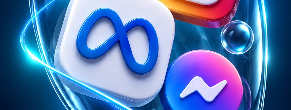 Facebook, Instagram ve Messenger uygulama simgeleri
